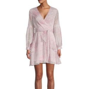 Stellah floral wrap dress